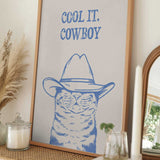 Cat In Cowboy Hat