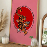 Roaring Fierce Tiger