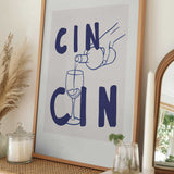 Cheers in Blue