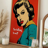 Sassy Pop Art Woman