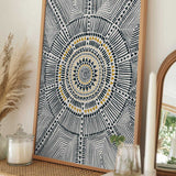 Bohemian Sunburst Mandala