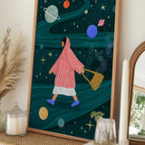 Dreamy Space Walk