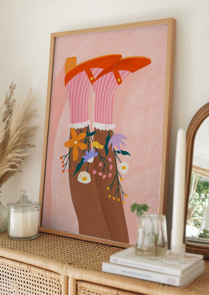 Happy Feet and Flowers