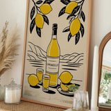 Italian Limoncello Still Life
