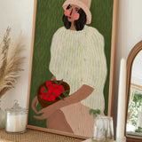 Woman with Berry Bowl