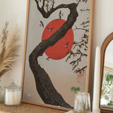 Autumn Flight Red Sun