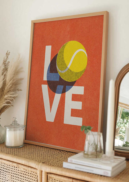 Love Tennis Ball