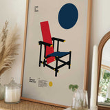 Red and Blue Chair