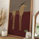 Desert Horse with Sombrero