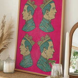 Pink Pop Art King