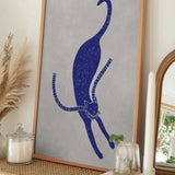 Elegant Blue Cat