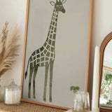 Elegant Giraffe Graphic