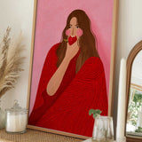 Cozy Woman Apple
