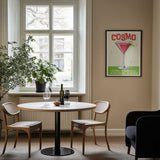 Retro Pink Cosmo Cocktail