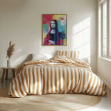 Vibrant Mona Lisa Portrait