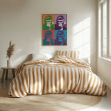 Vibrant Gorilla Pop Art