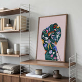 Empowering Floral Fist