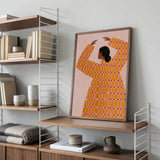 Dancing Woman in Orange