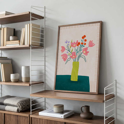 Vibrant Floral Still Life