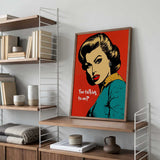 Sassy Pop Art Woman