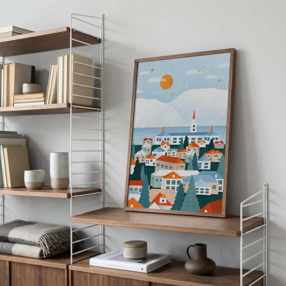 Nordic Coastal Village