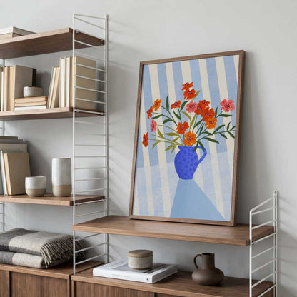 Cheerful Floral Pitcher