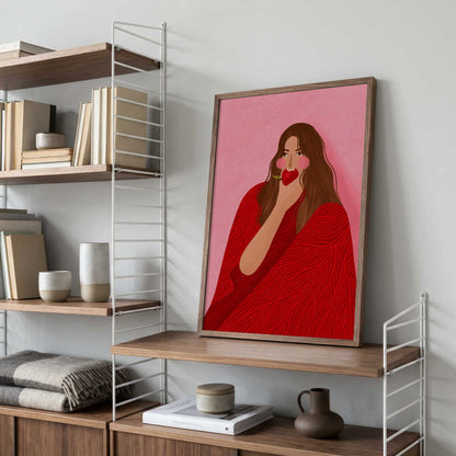 Cozy Woman Apple