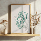 Frog's Bathroom Break