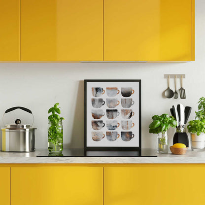 Metallic Abstract Mugs