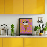 Pop Art Ice Cream Cone