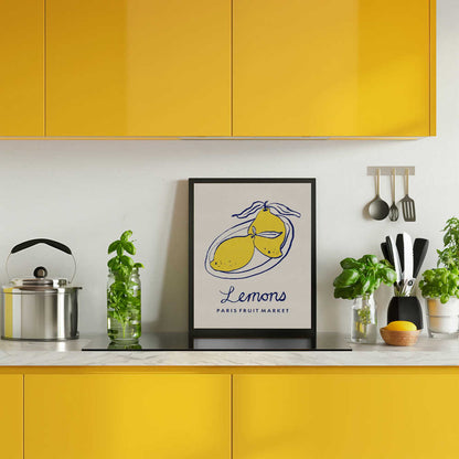 Paris Fruit Market Lemons
