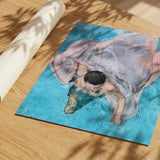 Floating Pink Fabric