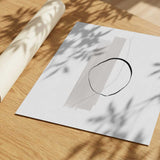 Delicate Black Circle