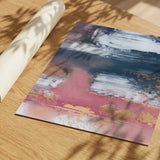 Gold Blush Abstract Layers
