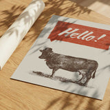 Hello Dapper Cow