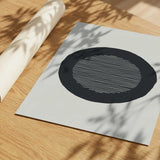 Abstract Line Circle