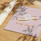 Pink Keep Going Sneaker