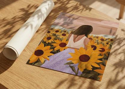 Sunflower Evenings