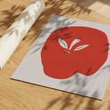Red Minimalist Apple