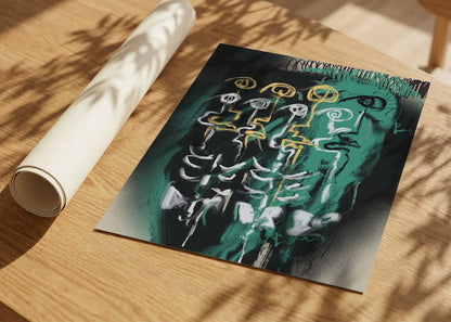 Expressive Green Figures