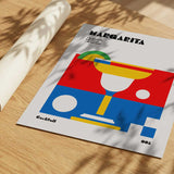 Geometric Margarita Cocktail