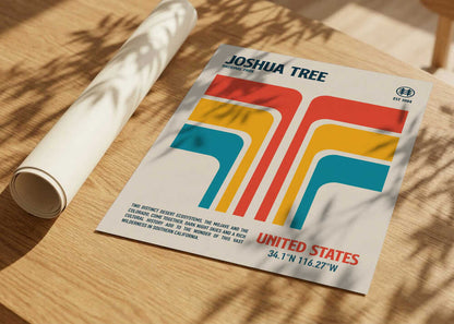 Joshua Tree Retro Desert