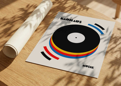 Abstract Music Vinyl
