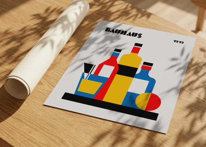 Bauhaus Geometric Still Life