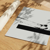 Dynamic Black Brushstroke