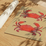Vibrant Red Crabs