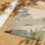Serene Mountain Abstract
