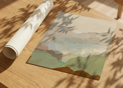 Peaceful Mountainscape