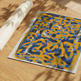 Dynamic Blue Yellow Dots