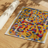 Vibrant Abstract Maze